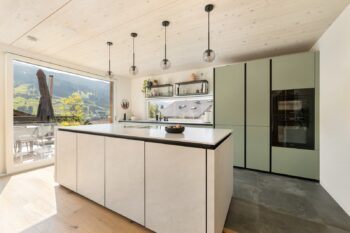 Modernes Holzhaus Küche